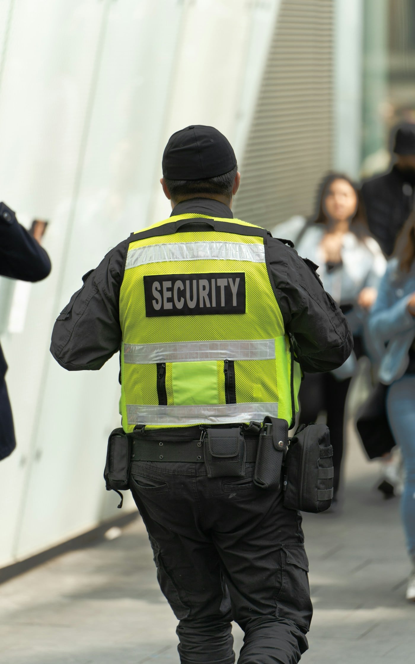 Sentinel Security armed response officer on patrol
